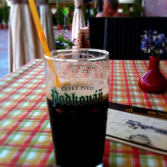 Podkován - ооочень вкусное чешское пиво. Темное очень легкое! В меню нет, спрашивайте у персонала