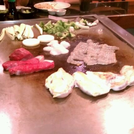 Photo taken at Atami Steak &amp; Sushi by Jim F. on 11/8/2011