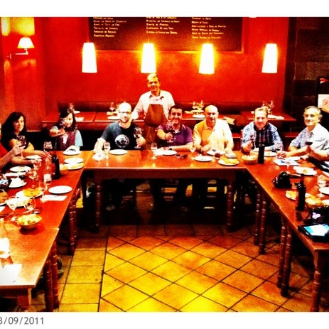 Photo taken at LA JAMONERIA Restaurante by Mauro F. on 9/13/2011