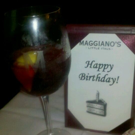 Photo taken at Maggiano&#39;s Little Italy by Brienne B. on 10/2/2011