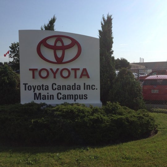 Центры Toyota Канада