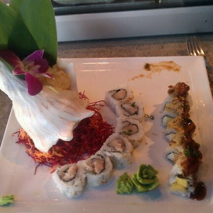 Photo taken at Baby Blue Sushi Sake Grill by Cassie on 2/15/2012