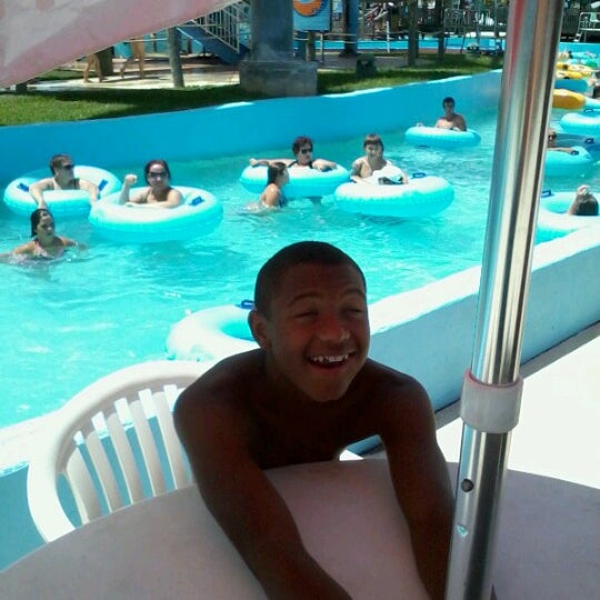 Photo taken at Gulf Islands Waterpark by Bea D. on 7/13/2012
