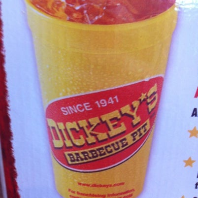 Photo taken at Dickey&#39;s BBQ by Teresa T. on 8/3/2012