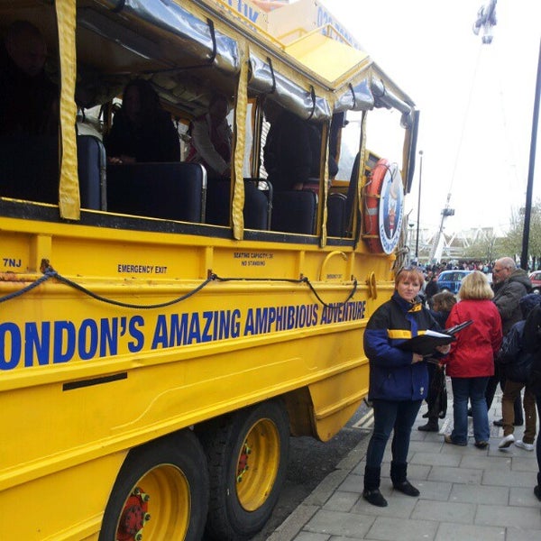 Photo taken at London Duck Tours by Chris A. on 4/11/2012