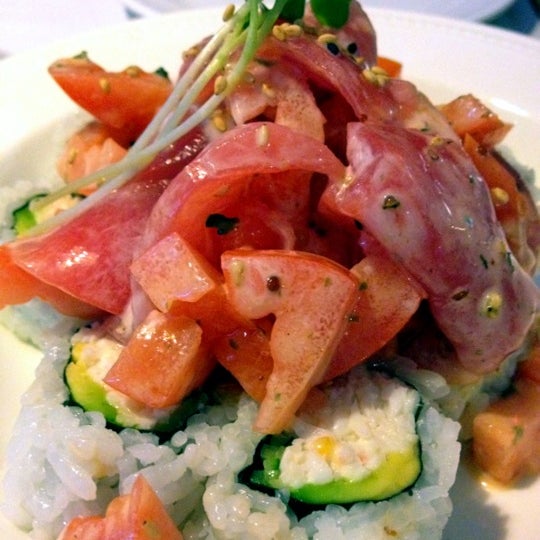 Photo taken at Crazy Rock&#39;N Sushi by Nessie on 4/9/2012