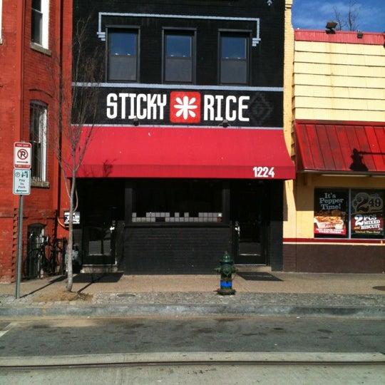 Photo taken at Sticky Rice by diane q. on 2/18/2012