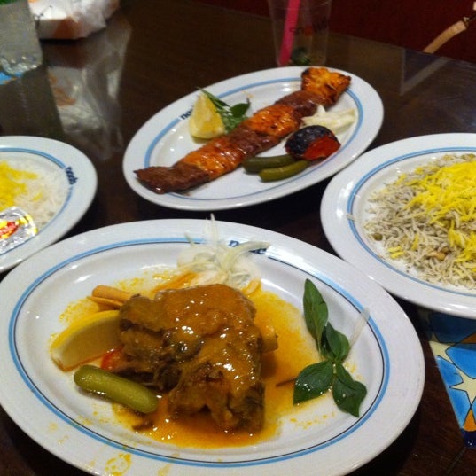 Photo taken at Naab Iranian Restaurant by Tamara Y. on 9/1/2012