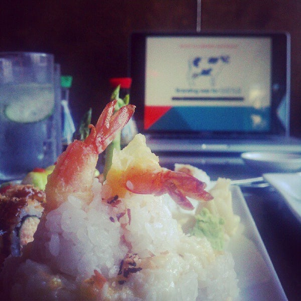 Photo taken at Baby Blue Sushi Sake Grill by Danelle S. on 7/16/2012