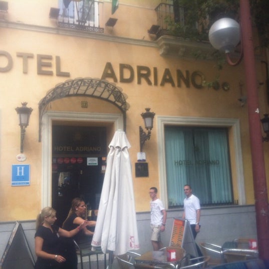 Photo taken at Hotel Adriano Sevilla by Dmitry on 8/31/2012