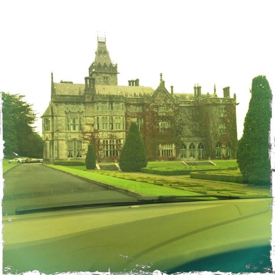 Photo taken at Adare Manor Hotel by Andrea S. on 7/6/2012