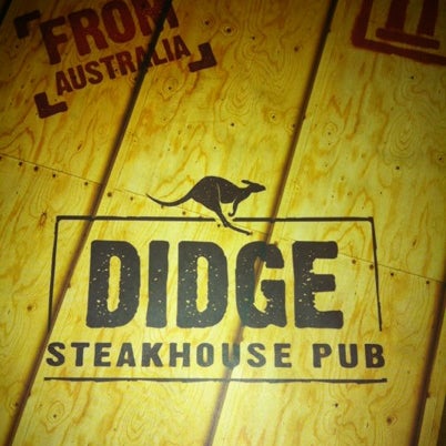Das Foto wurde bei Didge Steakhouse Pub von Felipe G. am 8/7/2012 aufgenommen