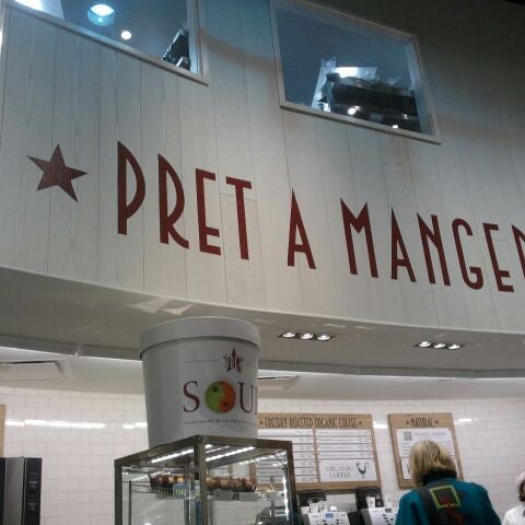Photo taken at Pret A Manger by Harvey a. on 12/17/2011