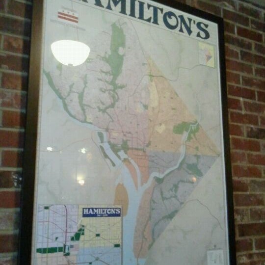 1/7/2012 tarihinde Jim D.ziyaretçi tarafından Hamilton&#39;s Bar &amp; Grill'de çekilen fotoğraf