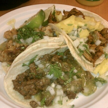 Photo taken at Los Agaves Mexican Street Food by Elaina T. on 6/25/2012