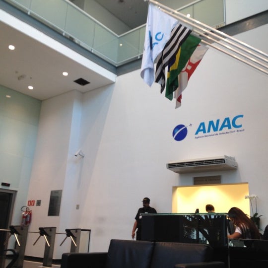 Agência Nacional de Aviação Civil (ANAC) Government Building in Campo Belo Agência Nacional de Aviação Civil (ANAC) Government Building in Campo Belo