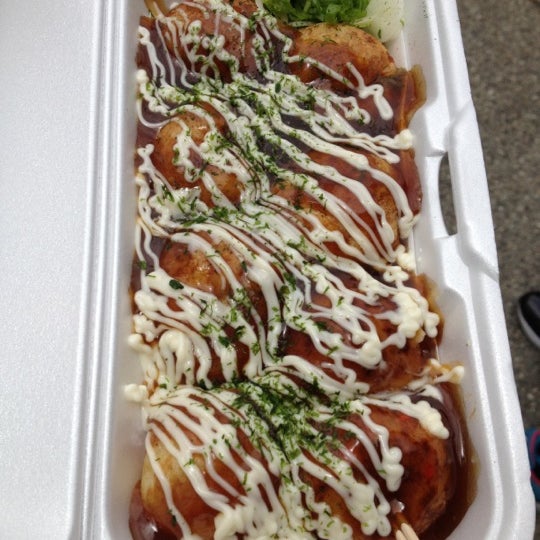 Takoyaki Tanota Truck Little Tokyo Los Angeles, CA