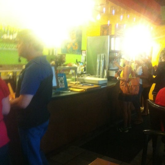 Photo taken at Pam&#39;s Patio Kitchen Wine &amp; Beer Bar by Adam M. on 8/30/2012