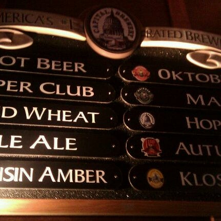Photo taken at Wisconsin Brewing Tap Haus by K. D. on 10/1/2011
