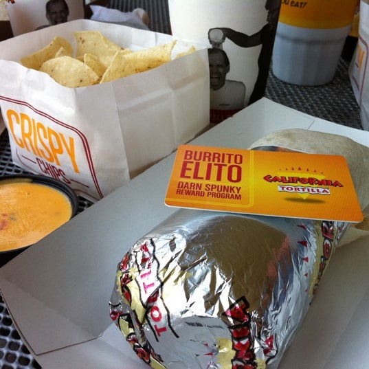 Get the Burrito Card to earn free money! Paid only $4 for this order!