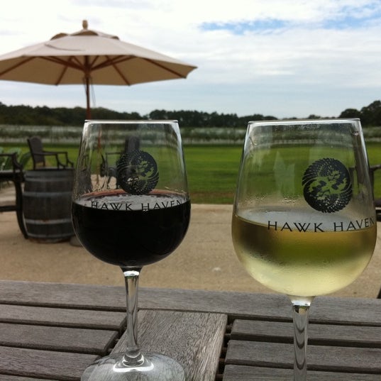 Photo taken at Hawk Haven Winery by Magda K. on 9/5/2011