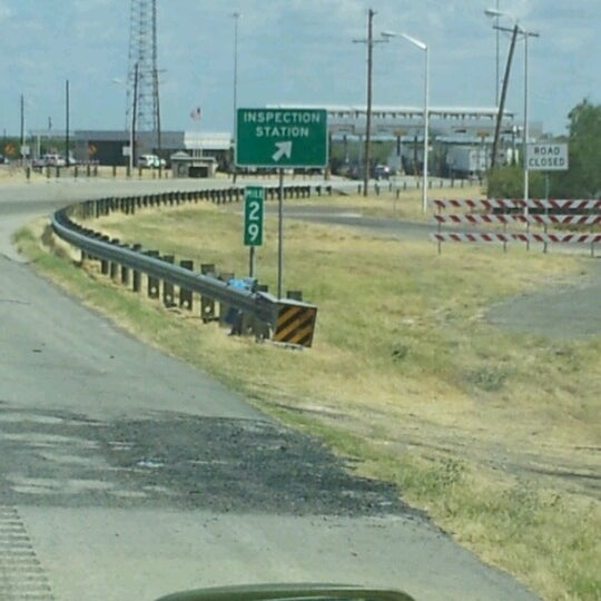 Photos at US Border Patrol Checkpoint Encinal, TX