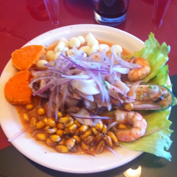 Photo taken at Emelina&#39;s Peruvian Restaurant by Gilbert L. on 10/16/2011
