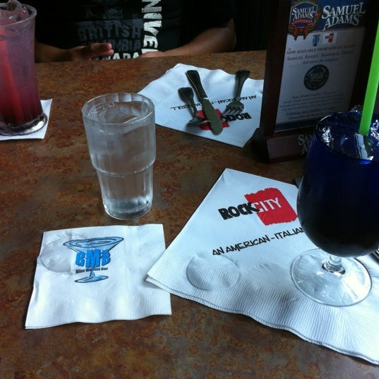Photo taken at Rock City Grill by Eliseo G. on 7/12/2012