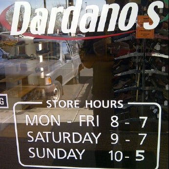 Photo taken at Dardano&#39;s Shoes by Walter P. on 2/1/2012