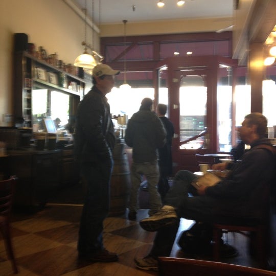 Photo taken at Napa Valley Coffee Roasting Company by Ryan O. on 3/7/2012