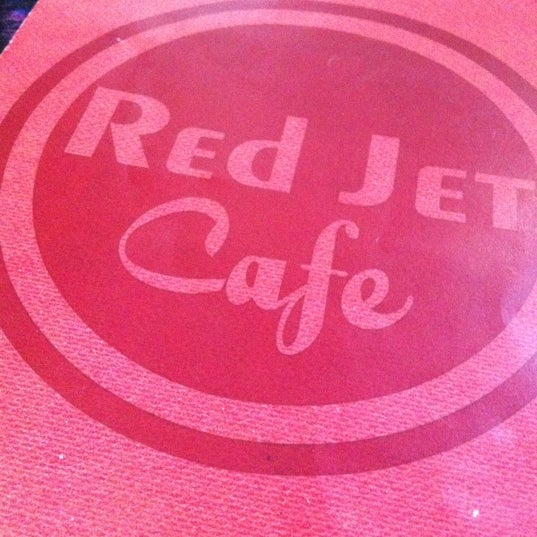 Photo taken at Red Jet Cafe by Danielle J. on 8/21/2012