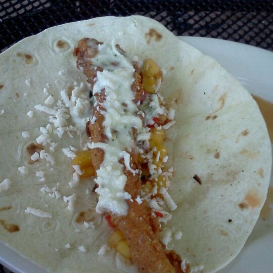 2.50 lunch tacos...try the "Pueblo" with mango salsa!