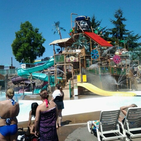 Photo taken at Wild Waves Theme &amp; Water Park by michelle i. on 7/13/2012