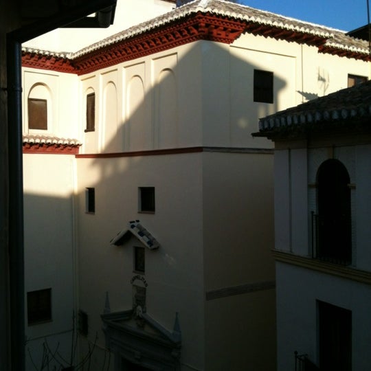 Photo taken at Hotel Monjas Del Carmen by Sophie D. on 3/16/2012