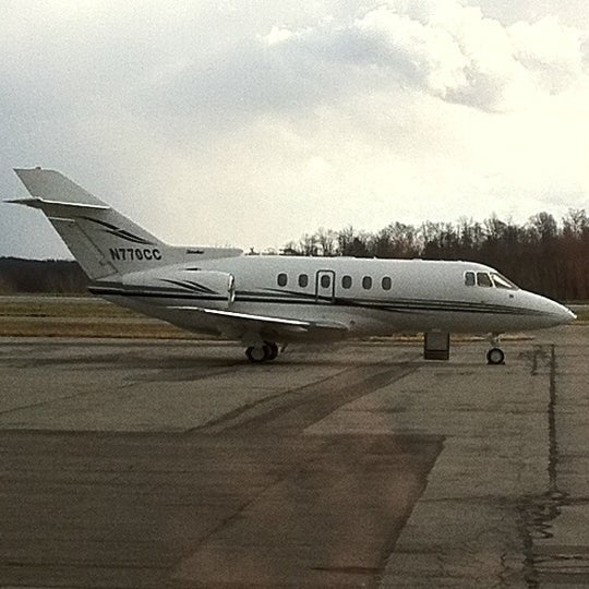 Photo taken at Greater Binghamton Airport / Edwin A Link Field by Jesse D. on 11/11/2011