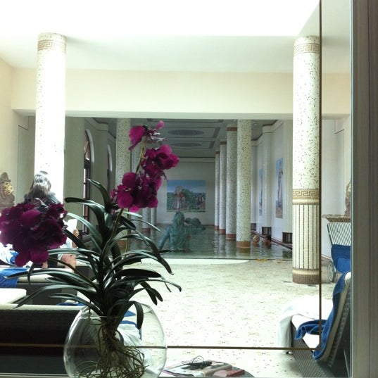 Photo taken at Terme Manzi Hotel And Spa Ischia by Giorgia C. on 4/10/2012