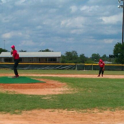 Maxim Red Change clothes St Gregory CYO - Baseball Field in San Antonio