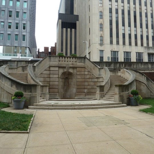 Photos at Preston Gardens Park in Downtown Baltimore