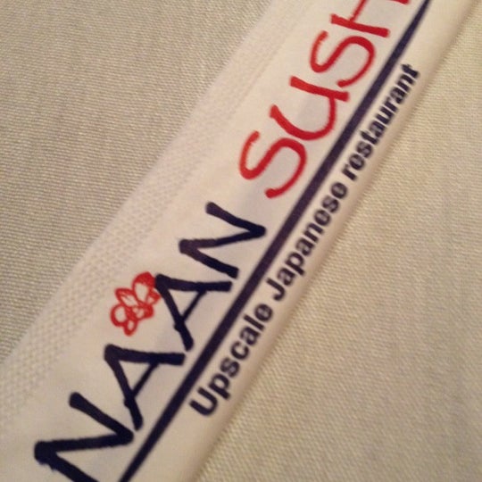 Photo taken at Naan Sushi by Jose M. on 6/16/2012