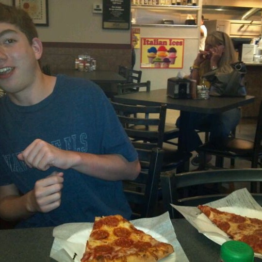 Photo taken at Vincent&#39;s Pizza by Jon G. on 3/29/2012