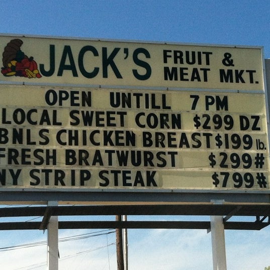 Jack's Fruit & Meat Market 6 tips from 298 visitors