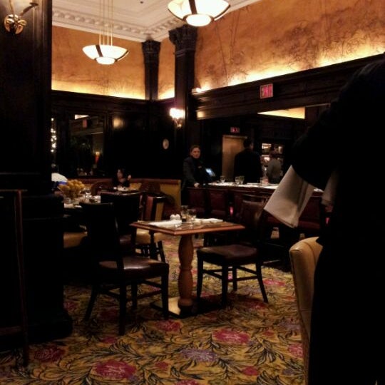 Photo taken at The Round Table Restaurant, at The Algonquin by Bill S. on 11/25/2011