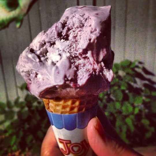 Maine blueberry ice cream was a-mazing!!!