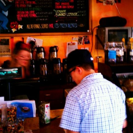Photo taken at Bad Ass Coffee of Hawaii by Skylar A. on 10/30/2011