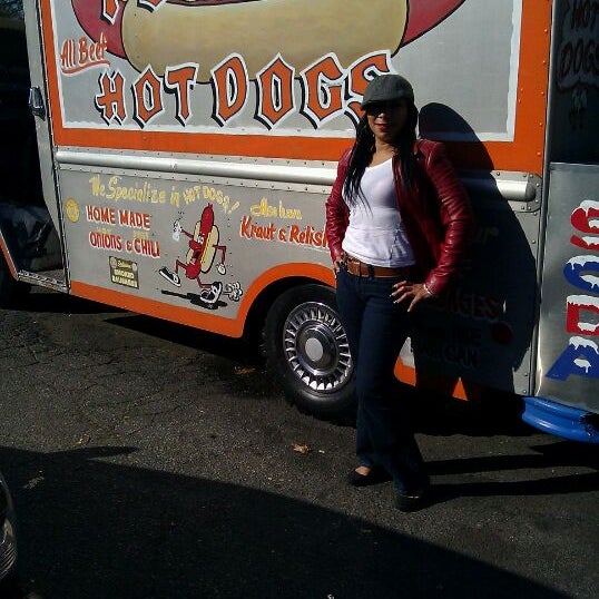 Photo taken at Tony&#39;s Hot Dogs by Laura C. on 11/9/2011