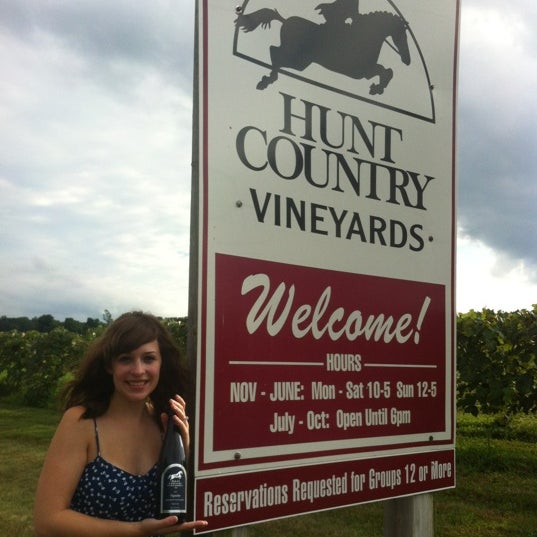 Foto tirada no(a) Hunt Country Vineyards por Justin H. em 7/27/2012