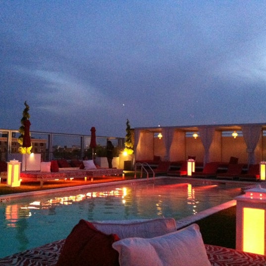 Photo taken at Penthouse Pool and Lounge by David on 7/12/2012