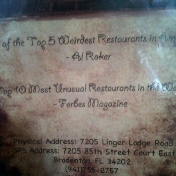 3/6/2012 tarihinde Kelley T.ziyaretçi tarafından Linger Lodge Restaurant &amp; Bar'de çekilen fotoğraf