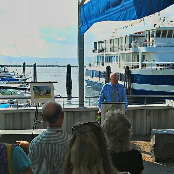 Photo taken at ECHO Lake Aquarium &amp; Science Center by Bill M. on 8/16/2012