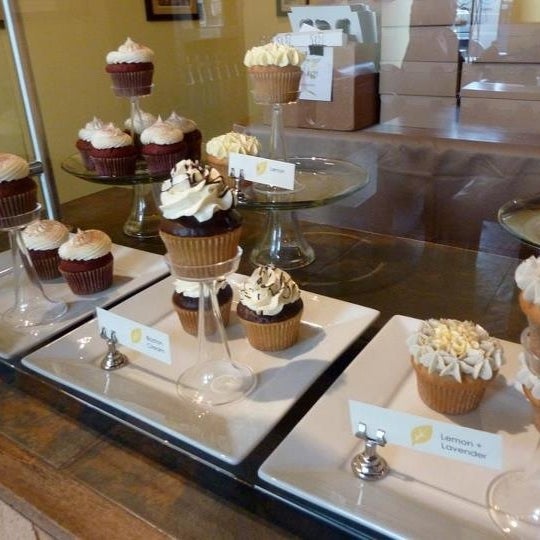 Photo taken at The Yellow Leaf Cupcake Co by Carla J. on 6/8/2012